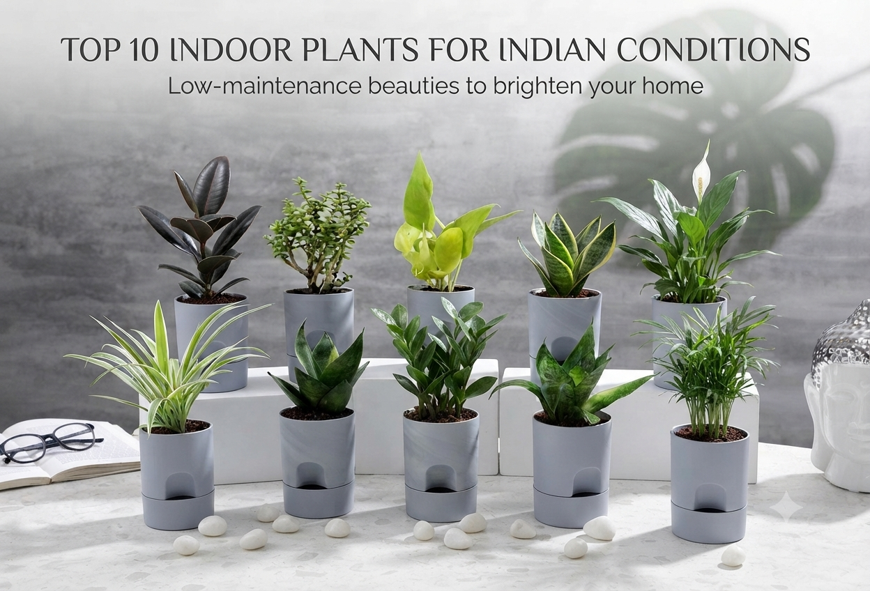 Top 10 indoor plants for Indian conditions