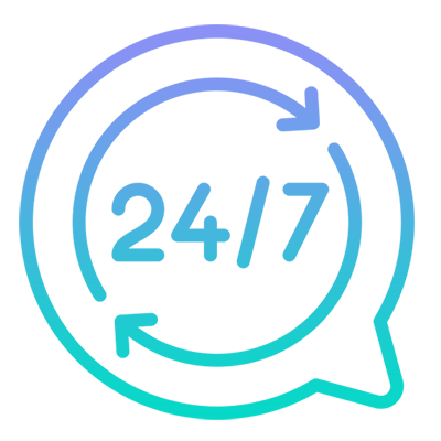 24/7 SUPPORT